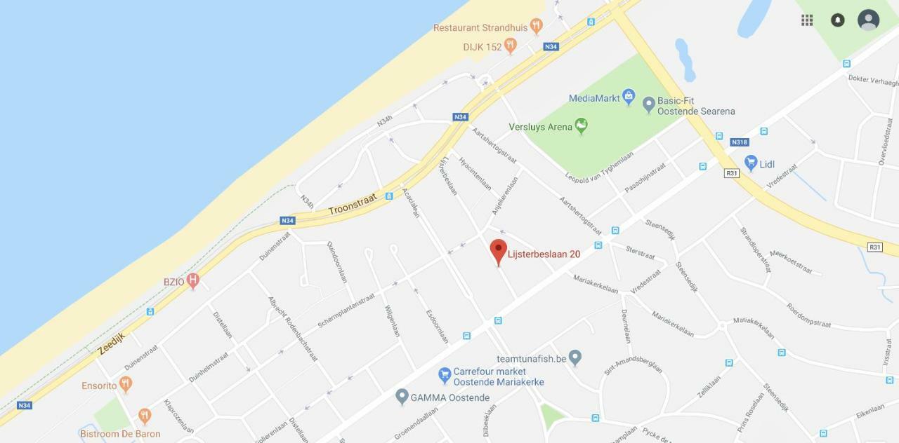 Villa Rowan Oostende Bagian luar foto